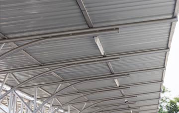 installing Strettington metal roofing